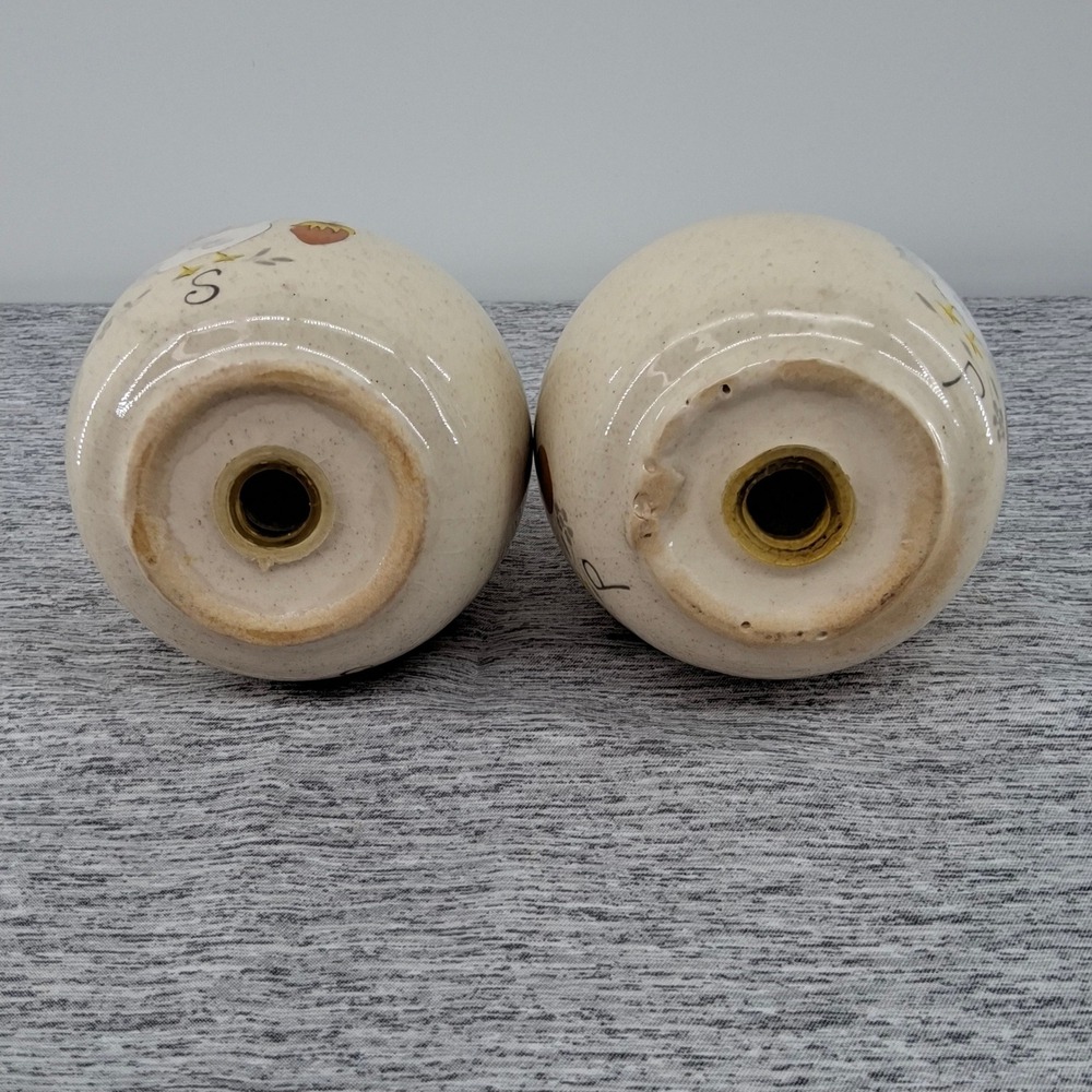Vintage International China Marmalade Goose Salt & Pepper Shakers Some Wear - Picture 6 of 7